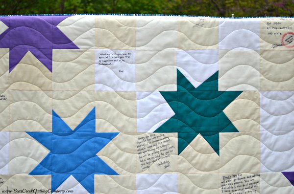 Wonky Star Retirement Quilt Tutorial