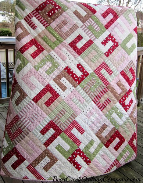 Mistletoe Lane Quilt Tutorial