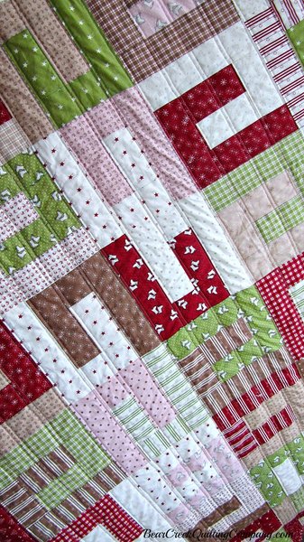 Mistletoe Lane Quilt Tutorial