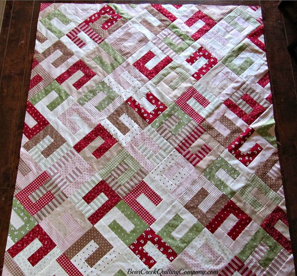 Mistletoe Lane Quilt Tutorial