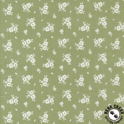 Moda Flower Girl Blooms Circa Celadon