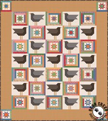 Crows in the Corn Quilt Pattern