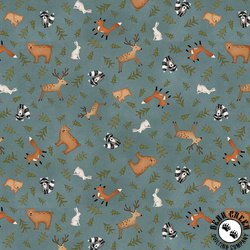Henry Glass The Mountains are Calling Animal Toss Teal Henry Glass The Mountains are Calling Animal Toss Teal