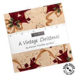 A Vintage Christmas Charm Pack by Moda A Vintage Christmas Charm Pack by Moda
