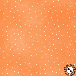 Maywood Studio Beautiful Basics Scattered Dot Tangerine