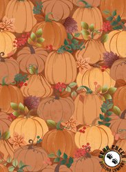 Maywood Studio Hello Autumn Pumpkin Patch Brown/Cinnamon