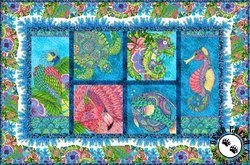 Paradise Falls Free Quilt Pattern