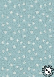 Lewis and Irene Fabrics A Winter's Moon Frosty Ice Light Iced Aqua with Pearl Lewis and Irene Fabrics A Winter's Moon Frosty Ice Light Iced Aqua with Pearl