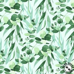 Windham Fabrics Eucalyptus 108 Inch Wide Backing Fabric Pond