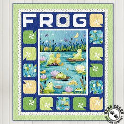 Paul's Pond - Frog Free Quilt Pattern Paul's Pond - Frog Free Quilt Pattern