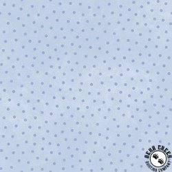 Maywood Studio Little Lambies Woolies Flannel Polka Dots Blue