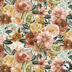 P&B Textiles Floral Chic Packed Floral Multi