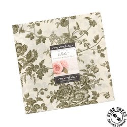 Vintage Linens Meadow Greens Layer Cake by Moda Vintage Linens Meadow Greens Layer Cake by Moda