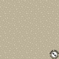 Windham Fabrics Forest Tales Leaf Sprinkle Taupe