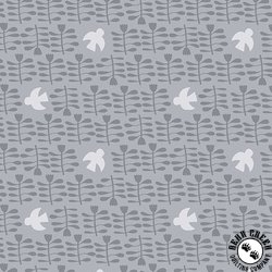 Andover Fabrics Conway Cottage Amongst the Flowers Grey Andover Fabrics Conway Cottage Amongst the Flowers Grey