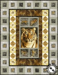 Tiger Kingdom Free Quilt Pattern