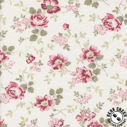 Moda A Very Sweet Christmas Rose Snow Moda A Very Sweet Christmas Rose Snow