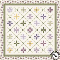 Dandy Pansies Free Quilt Pattern