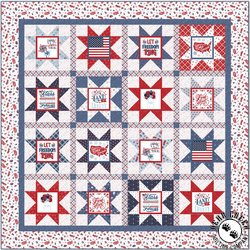 Stars and Stripes Forever Free Quilt Pattern