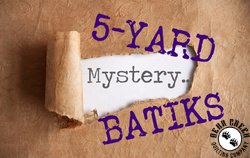 5 Yard Mystery Fabric Bundle - BATIK