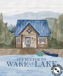 Riley Blake Designs Wake at the Lake Panel