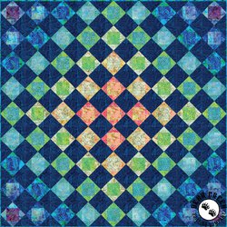 Coral Reef Diamond Transparency Free Quilt Pattern Coral Reef Diamond Transparency Free Quilt Pattern
