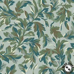 Maywood Studio Willoughby Leaves Blue Maywood Studio Willoughby Leaves Blue