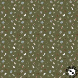 Figo Fabrics Trek Botanical Green