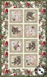 A Very Merry Christmas - Seasonal Squares Free Quilt Pattern