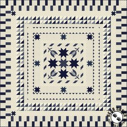 Abigail Blue Tulip Garden Free Quilt Pattern Abigail Blue Tulip Garden Free Quilt Pattern