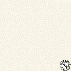 Lewis and Irene Fabrics Tiny Tonals Tiny Dotty Floral Cream on Cream