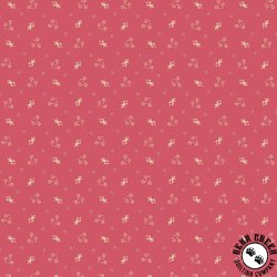 Marcus Fabrics Paula's New Companions Flowerette Pink Marcus Fabrics Paula's New Companions Flowerette Pink