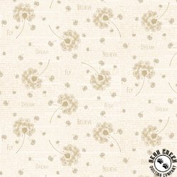 Henry Glass Linen Closet Dandelion Toss White Wash