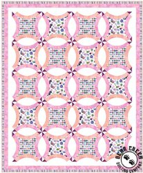 Gemstones Pink Dots Free Quilt Pattern
