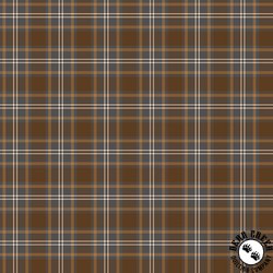 Riley Blake Designs Pine Grove Plaid Brown