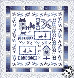 English Garden Stonehouse Garden Free Quilt Pattern