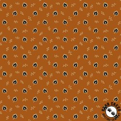 Andover Fabrics Carolina Acorn Leaf Cheddar Andover Fabrics Carolina Acorn Leaf Cheddar