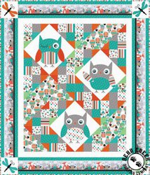 Owl's Woodland Adventure Free Quilt Pattern