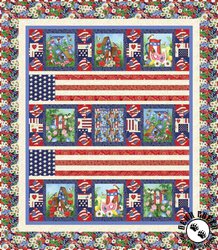 America The Beautiful Free Quilt Pattern