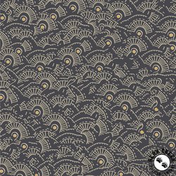 P&B Textiles Origins Linear Allover Grey