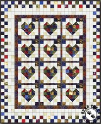 Scrappy Heart Free Quilt Pattern