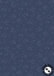 Lewis and Irene Fabrics Forever Blooms Ephemeral Beauty Prussian Blue Lewis and Irene Fabrics Forever Blooms Ephemeral Beauty Prussian Blue