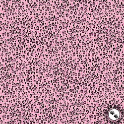 Studio E Fabrics Tropical Menagerie Leopard Skin Pink
