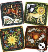 the Four Seasons Free Pillow Pattern by In The Beginning Fabrics