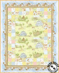 Cotton Tale Farm Play Mat Free Quilt Pattern