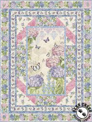 Hydrangea Mist Free Quilt Pattern