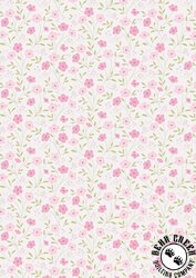 Lewis and Irene Fabrics Pressed Flowers Timeless Blossom Pale Mink Lewis and Irene Fabrics Pressed Flowers Timeless Blossom Pale Mink