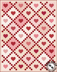 Be Mine Tender Hearts Free Quilt Pattern
