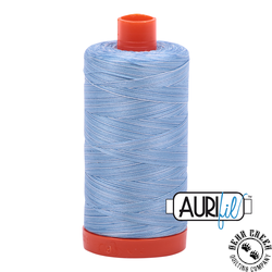 Aurifil Variegated Thread Stone Washed Denim