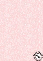 Lewis and Irene Fabrics Joys of Spring Camellias Charm Light Pink